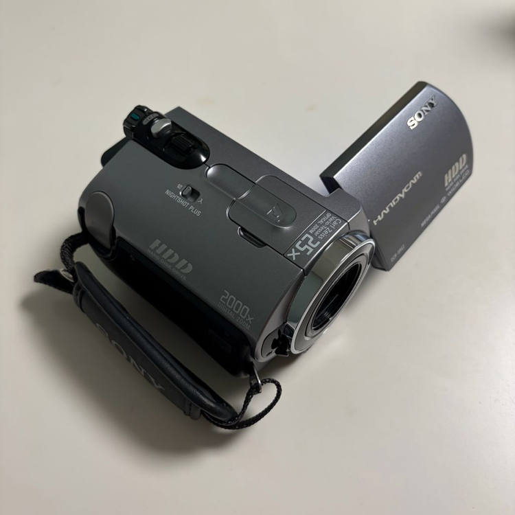 풀박) 소니 Sony DCR-SR62 실버 빈티지 캠코더 이미지