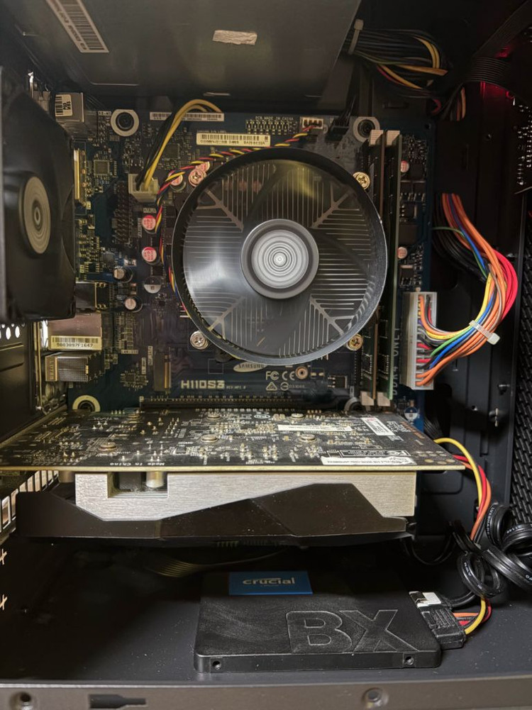 게임용 본체 i5-12400f/램32gb/m2.500gb/gtx4060 이미지