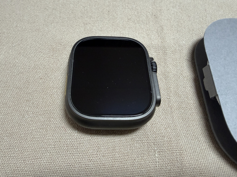 애플워치 울트라3 블랙 타타늄 + 밀레니즈루프(2025) 안전결제 가능 이미지