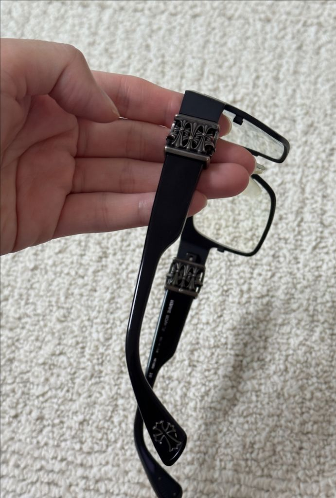 크롬하츠 세메터리 안경 선글라스 크로스디테일 이미지