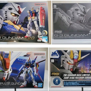 반다이 건담 RG 퍼스트건담 자쿠2 지옹 뉴건담 사자비 엑시아 페넥스등 여러가지 팝니다 이미지