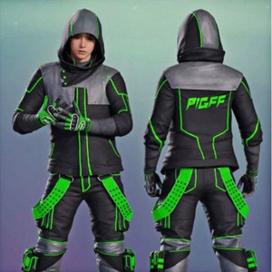 배그 pigff 세트 스킨코드 이미지