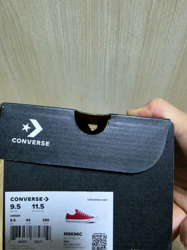 컨버스 올스타 로우 레드 280 이미지