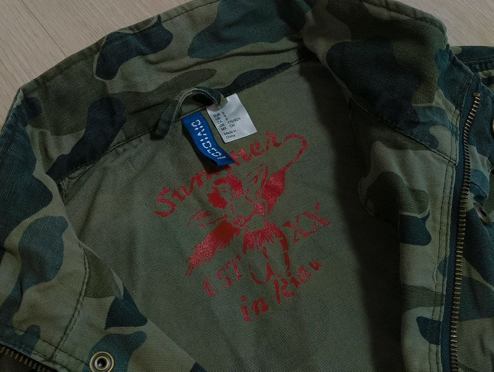 H&M 야상 필드 자켓 s사이즈 이미지