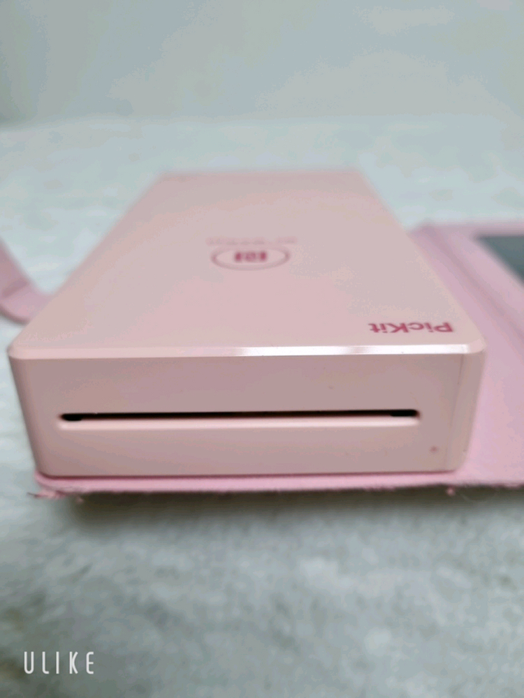 후지 Pickit 휴대용 포토 프린터 핑크색 이미지
