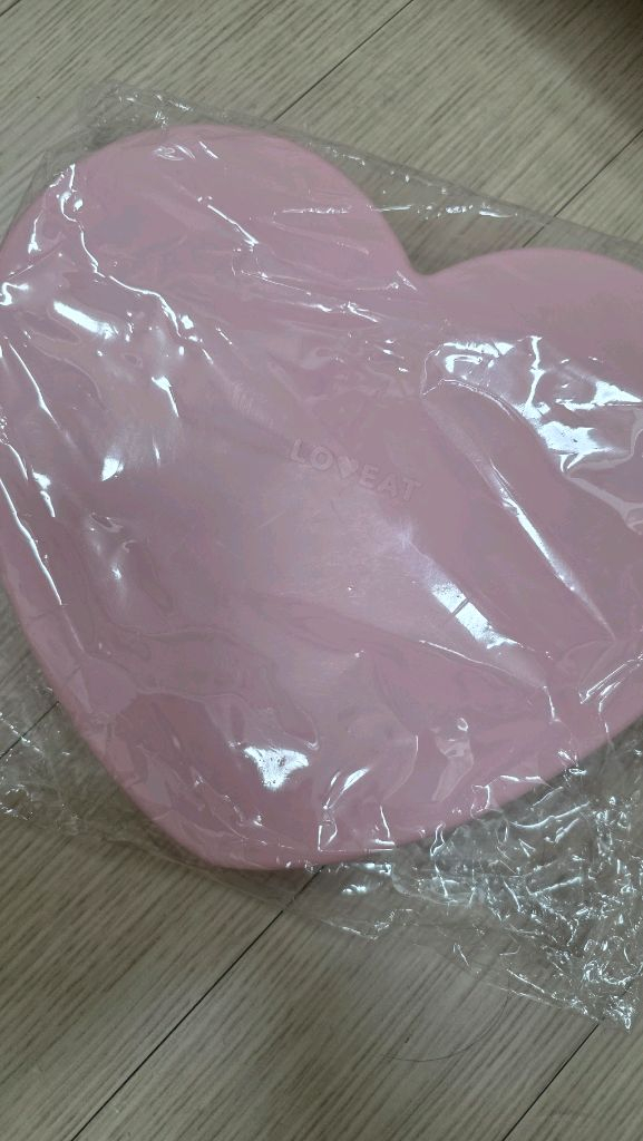 러빗 하트식판(뚜껑+국나눔칸포함)b급 새상품 이미지