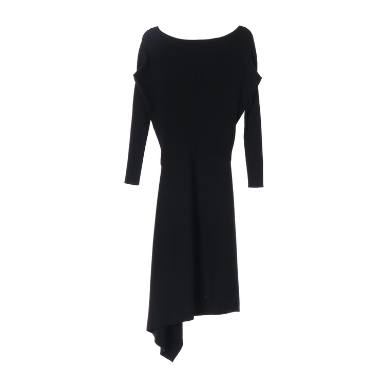 올세인츠 골지 리브 긴팔 니트 원피스 블랙 XS 이미지