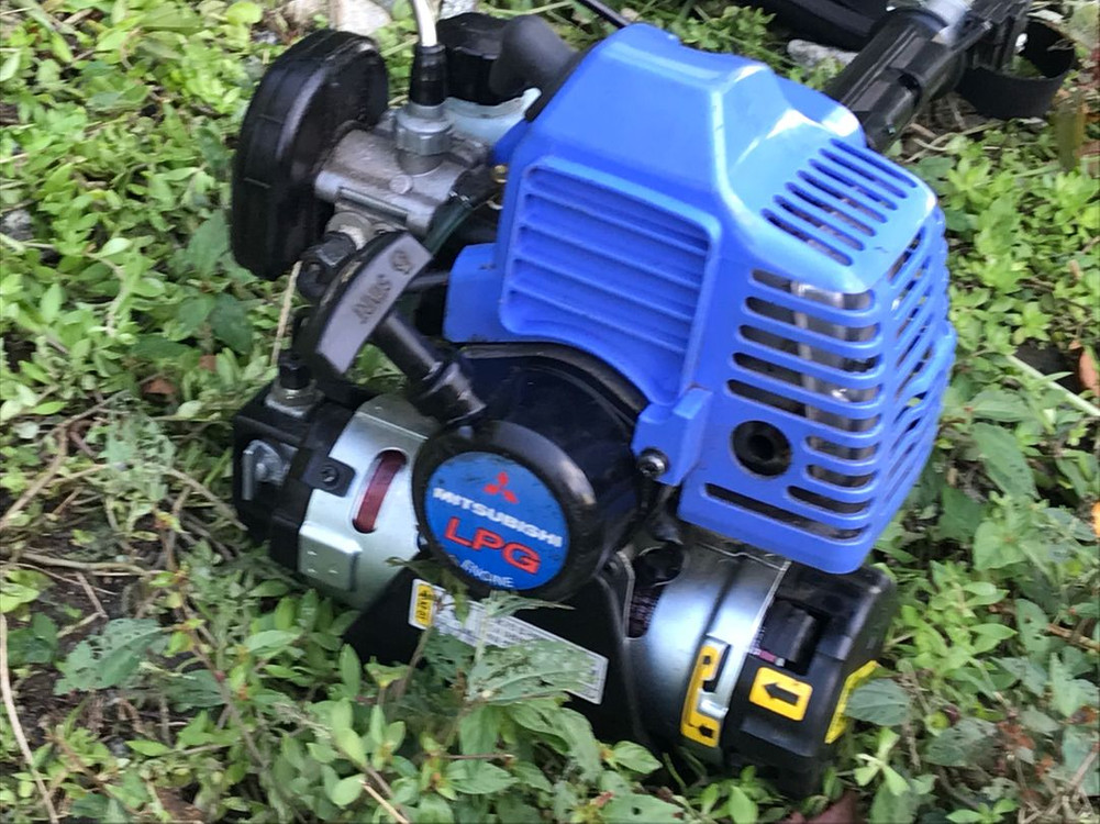 미쓰비시 LPG 부탄가스 예초기 이미지