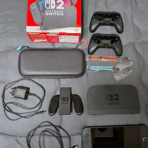 닌텐도 스위치2, 주변기기, 타이틀 일괄판매 이미지