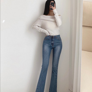 디프린지 중청 부츠컷 한번입음 S(모하쇼핑몰 제품동일) 이미지