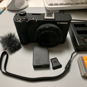 캐논 파워샷 V1 블랙 카메라 풀박스