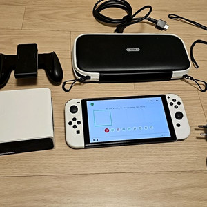 S급 풀구성 닌텐도 스위치 OLED 배터리개선판 이미지