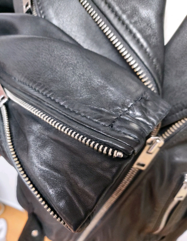 디젤 (Diesel)타미 양가죽 바이커 자켓 (XS)85 이미지