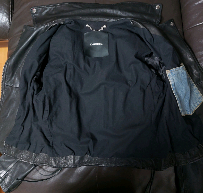 디젤 (Diesel)타미 양가죽 바이커 자켓 (XS)85 이미지