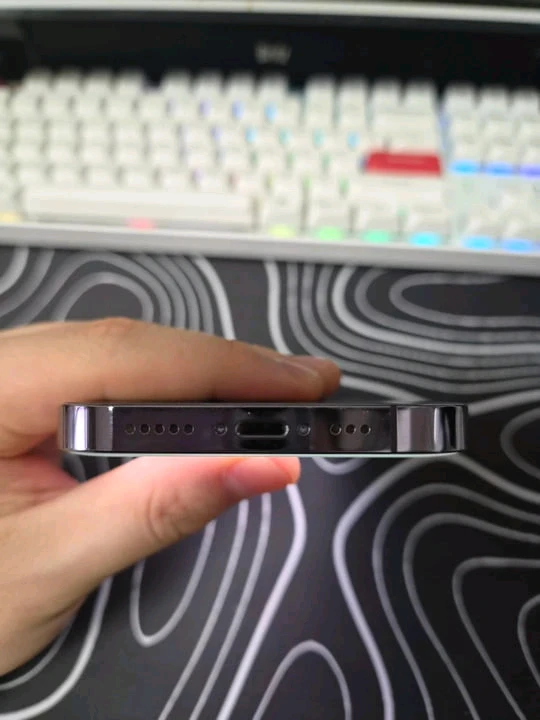 아이폰 14 프로 128GB 딥퍼플 풀박스 이미지