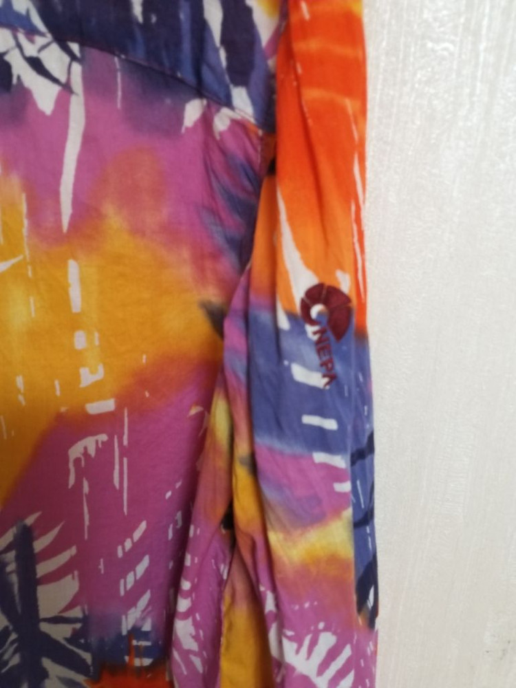 여성 블랙야크 여름 프린팅셔츠(오버핏100-105) 이미지