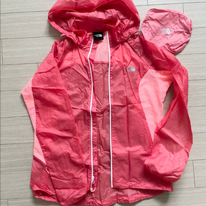 노스페이스 여성 바람막이 S 핑크 (세탁만 한 새상품) 이미지