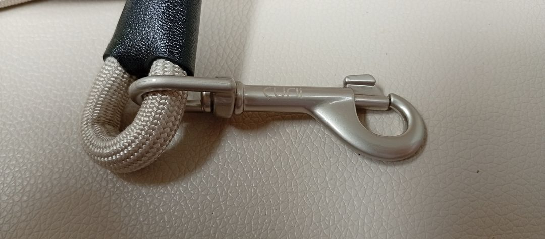 큘리 강아지 시그니쳐 하네스, 라이트탠,큘리 슈프림 컴포트 리드줄 라이트탠 판매 합니다 이미지