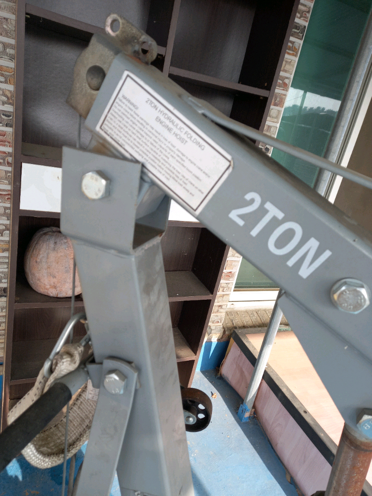 이동식크레인 2톤 단상 새상품급 이미지