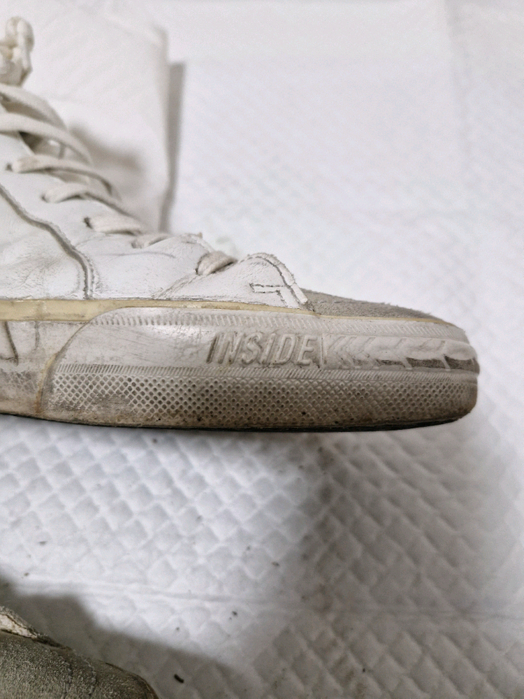 골든구스 슬라이드 하이탑 스니커즈 40 사이즈 이미지