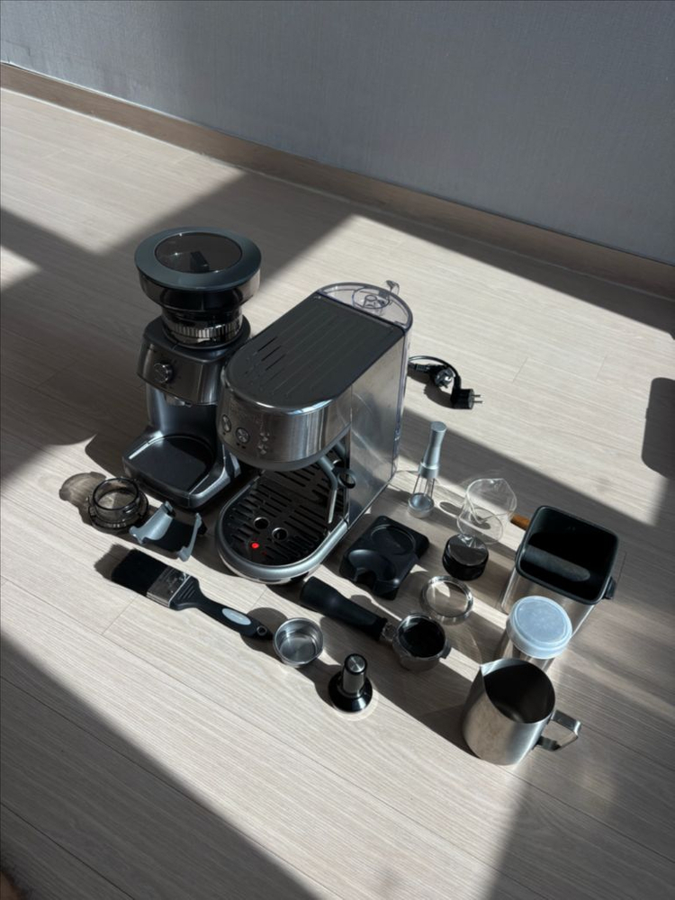 브레빌 밤비노 커피머신+그라인더(BES450/BCG600) 상태좋아요 이미지