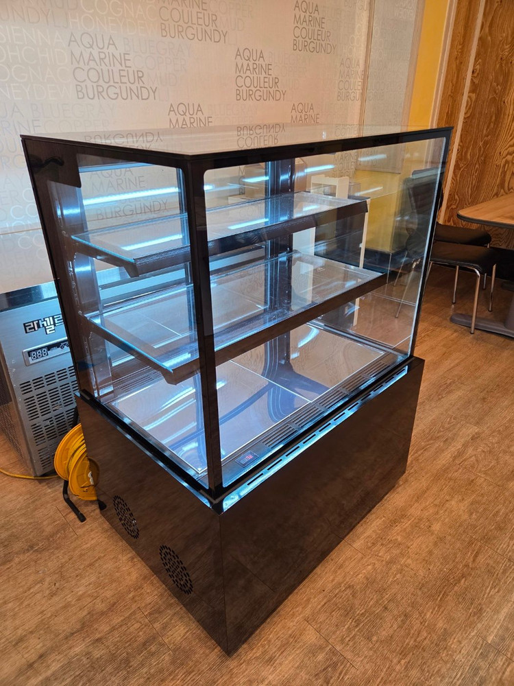 카페 업소용 앞문형 냉장고 쇼케이스 이미지