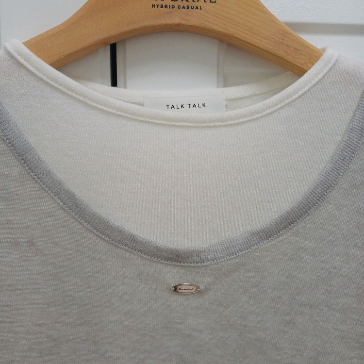 (미착용) 레이어드 티셔츠 이미지