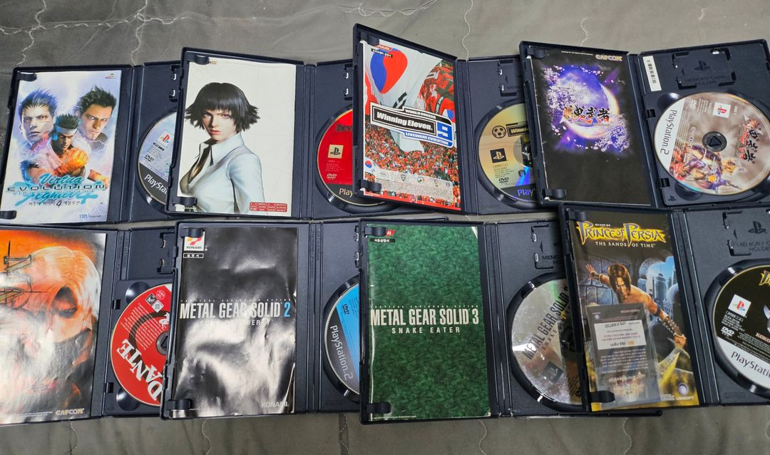 플스2 ps2 게임 팝니다 이브버스트, 사일런트힐 , 클락타워 , 메탈기어 ,디지털데빌사가 이미지