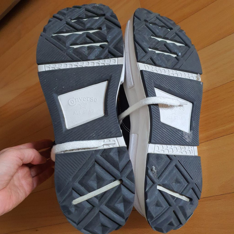 컨버스 척테일러 런스타 레거시 CX 하이 블랙 280mm 남성화 스니커즈 운동화 신발 A00869C사이즈는 280 이미지