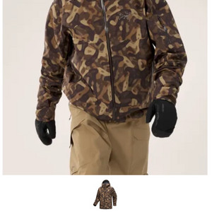 아크테릭스 세이버 자켓, 세이버 팬츠 스키복 보드복 이미지