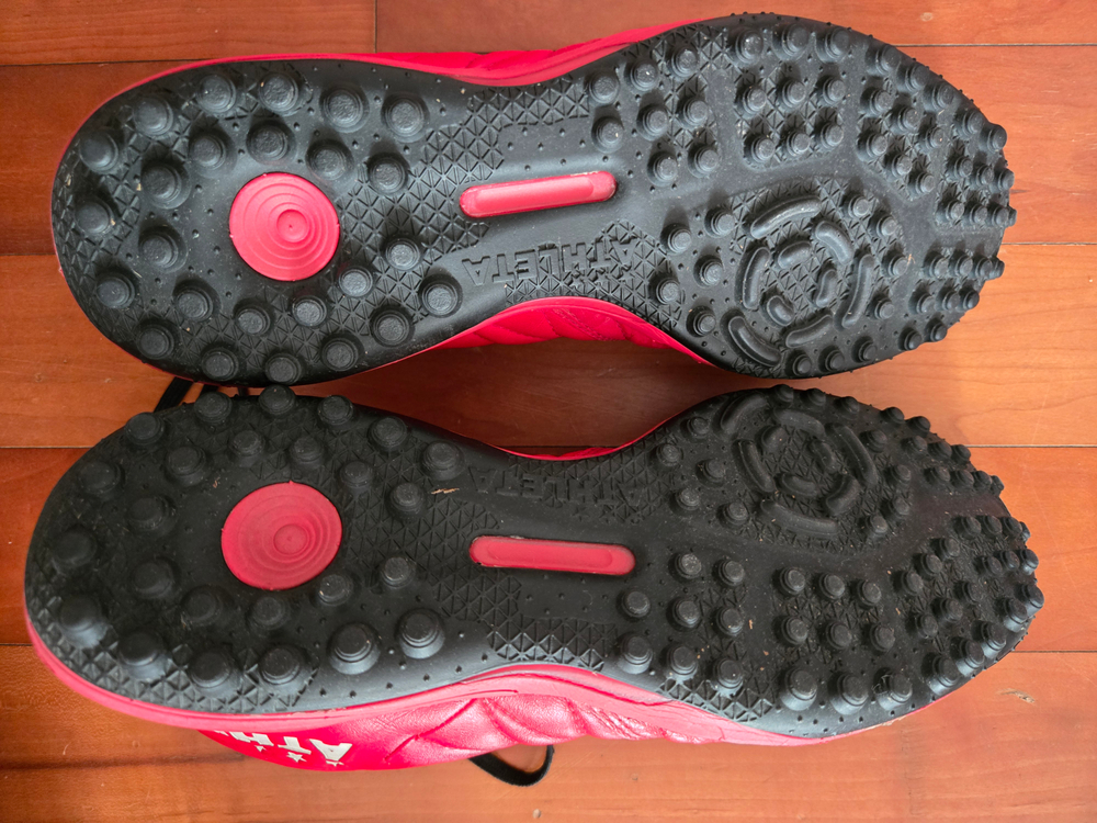 아슬레타 O Rei TF 풋살화 레드 280 이미지