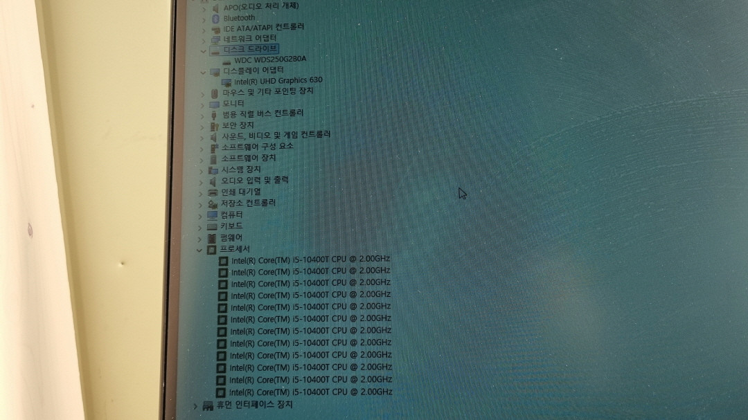 레노바 미니PC lenvo 11DT i5-10400T DDR4 8GB SSD 250GB 속도 아주 빨라요 이미지