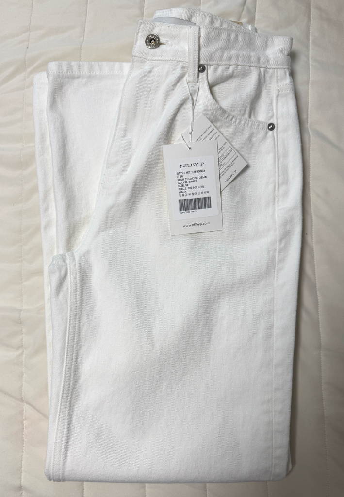 (새상품!!) 닐바이피데님! 얼바닉30 낫띵리튼 파사드패턴 lfm 더캐시미어 문달 에토스 포터리 아모멘토 이미지