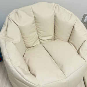 유즈 빈백 의자+스툴 세트 이미지