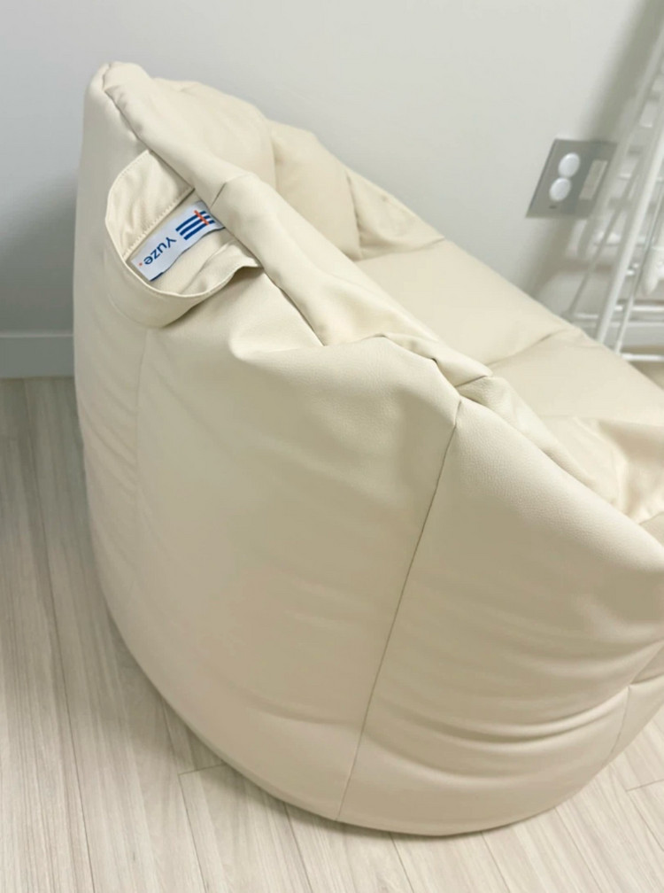 유즈 빈백 의자+스툴 세트 이미지