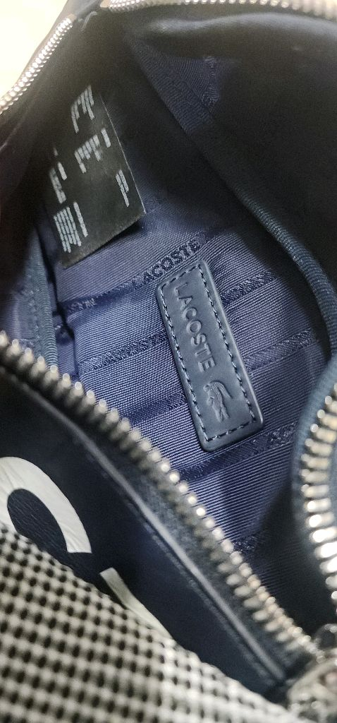 라코스테 레터링 웨이스트백 이미지