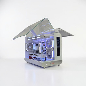 [부산직거래]라이젠9800X3D + RTX5070 화이트 윙 케이스 조립컴퓨터 PC본체 이미지