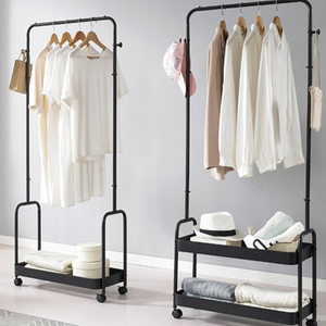 택포 / 리드 트롤리 수납 선반 행거 1단 이미지