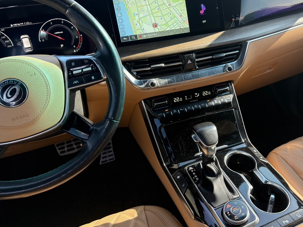 모하비 더 마스터 디젤 3.0 4WD 5인승 마스터즈 중고차 21년09월 41387km 완전무사고 브라운시트 이미지