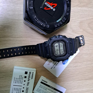 지샥 탱크 GX-56BB-1DR 반전 액정 커스텀 이미지