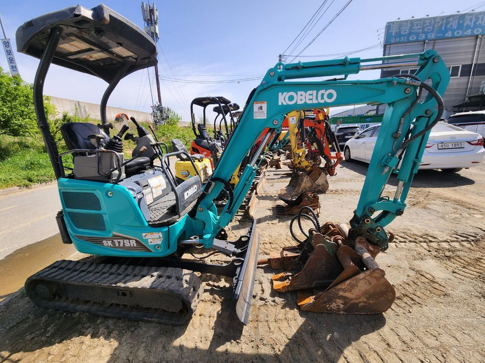 중고미니굴삭기 SK17 2020년 뿌레카 버켓3종 대구위치 중고굴삭기매매 이미지