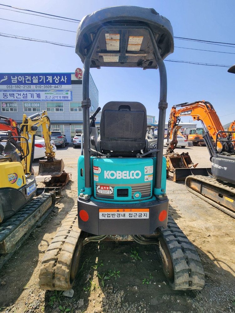 중고미니굴삭기 SK17 2020년 뿌레카 버켓3종 대구위치 중고굴삭기매매 이미지