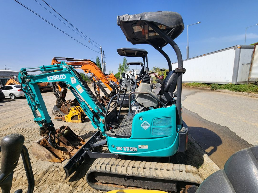 중고미니굴삭기 SK17 2020년 뿌레카 버켓3종 대구위치 중고굴삭기매매 이미지