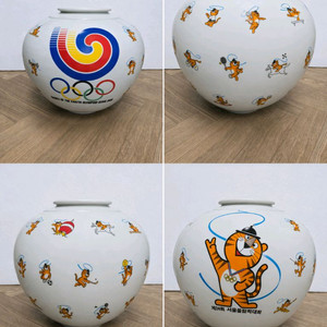 88올림픽 호돌이 도자기 이미지