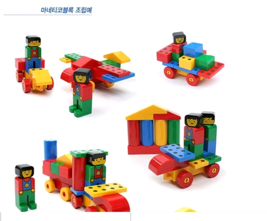 마네티코 자석 블럭 234개 이미지