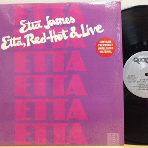 LP ; etta james - etta, red-hot & live 에타 제임스 엘피 음반 이미지