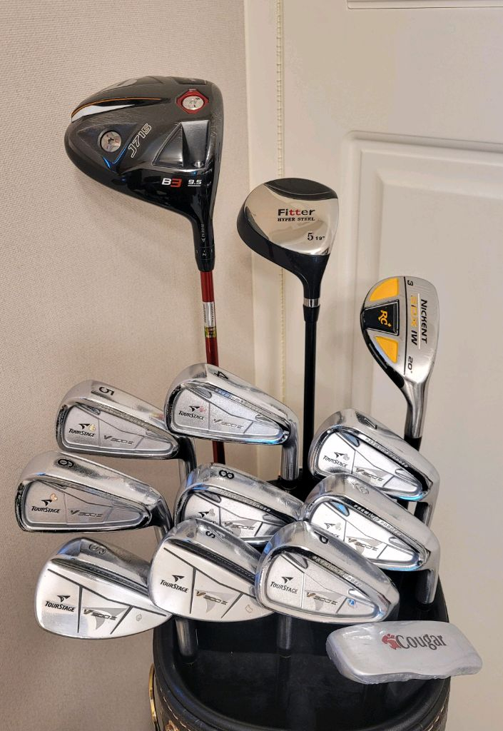 + 투어스테이지 V300 III + 남성용 골프채 풀세트 이미지