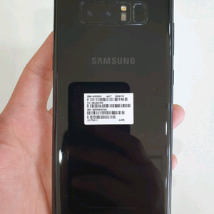 갤럭시노트8 64G 액정무기스 상태굿 중고폰 이미지