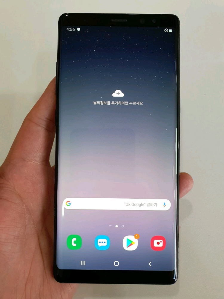 갤럭시노트8 64G 액정무기스 상태굿 중고폰 이미지