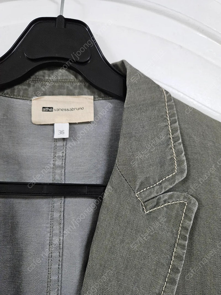 아떼바네사브루노 미착용 데님자켓 청자켓 텐셀 정품 캐주얼자켓 이미지